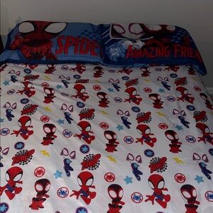 Spidey and friends bedding set